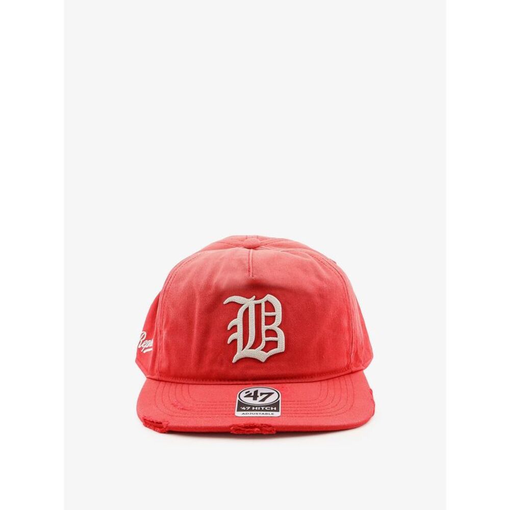 Represent Men Cotton Cap With Embroidered Logo On The Front